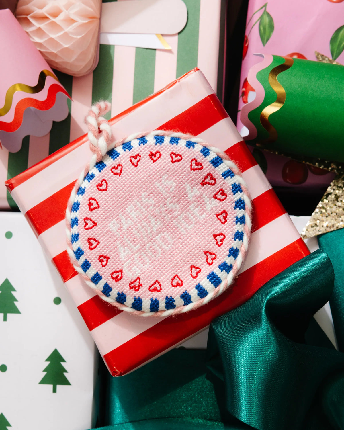 Needlepoint Ornament - Paris - Furbish Studio