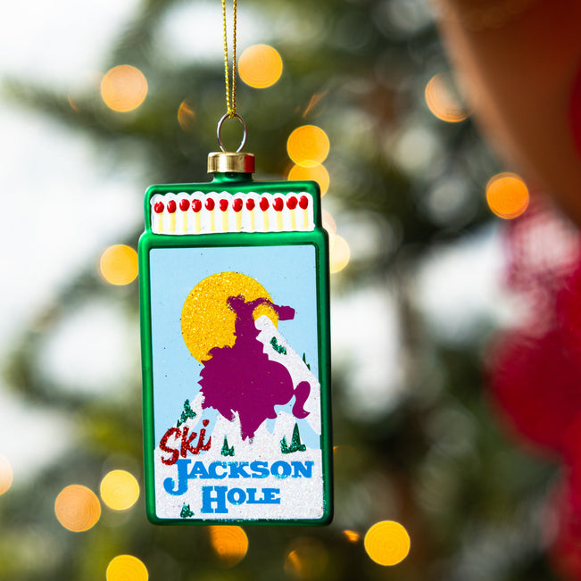 Matchbook Ornament - Jackson Hole - Furbish Studio