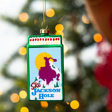 Matchbook Ornament - Jackson Hole - Furbish Studio