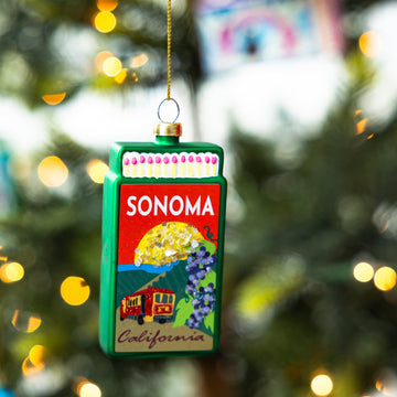 Matchbook Ornament - Sonoma - Furbish Studio