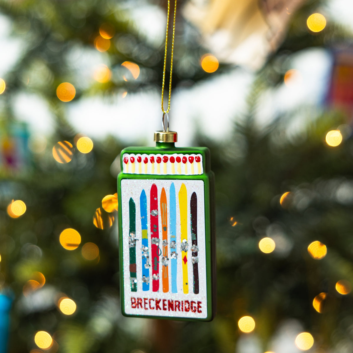 Matchbook Ornament - Breckenridge - Furbish Studio