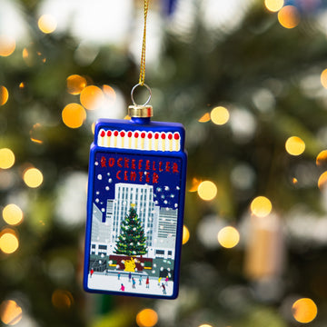 Matchbook Ornament - Rockefeller Center - Furbish Studio