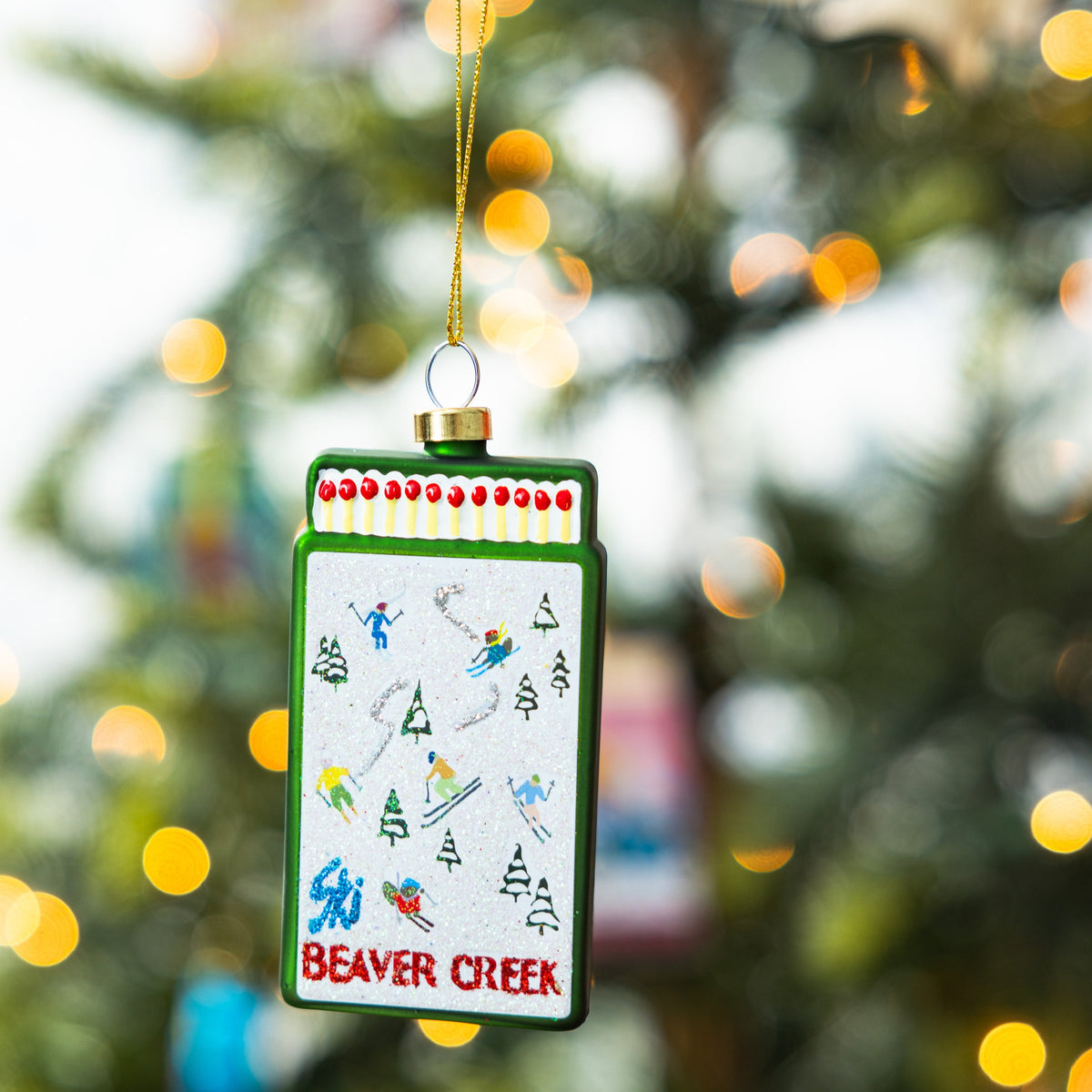 Matchbook Ornament - Beaver Creek - Furbish Studio