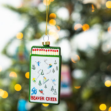 Matchbook Ornament - Beaver Creek - Furbish Studio