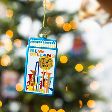 Matchbook Ornament - New Orleans - Furbish Studio