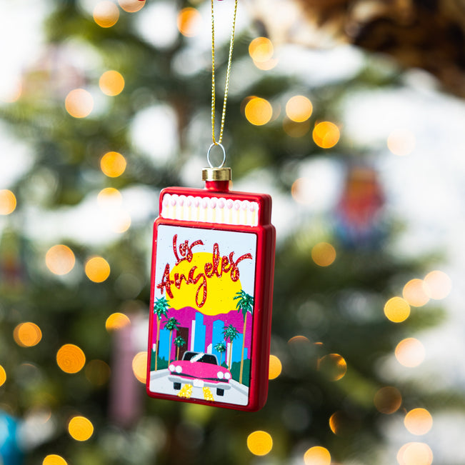 Matchbook Ornament - Los Angeles - Furbish Studio