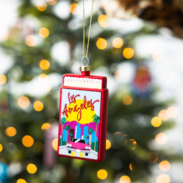 Matchbook Ornament - Los Angeles - Furbish Studio