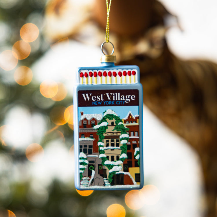 Matchbook Ornament - West Village - Furbish Studio