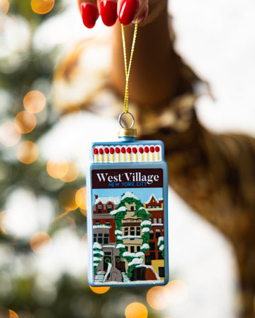 Matchbook Ornament - West Village - Furbish Studio