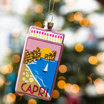 Matchbook Ornament - Capri - Furbish Studio