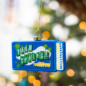 Matchbook Ornament - Palm Springs - Furbish Studio