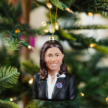 Kamala Harris Ornament - Furbish Studio