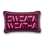 Sweata Weatha Needlepoint Pillow - Furbish Studio