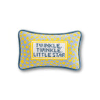 Twinkle Twinkle Mini Needlepoint Pillow - Furbish Studio