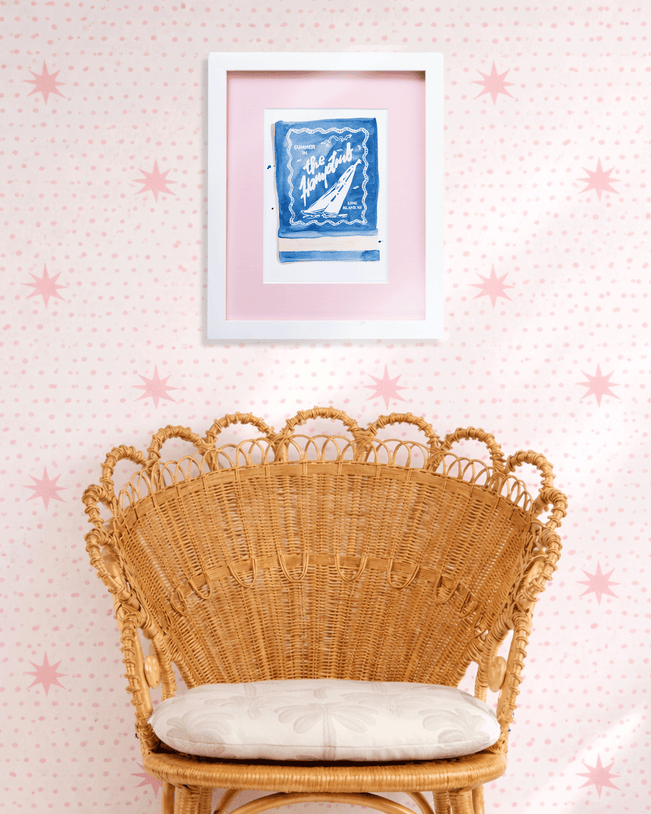 The Hamptons Matchbook Art Print - Furbish Studio