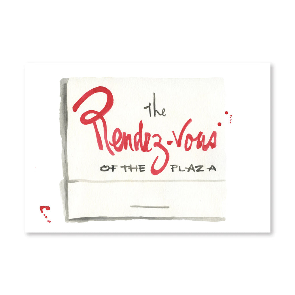 The Rendez-Vous Matchbook - Furbish Studio
