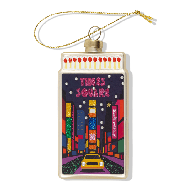Times Square Matchbook Ornament - Furbish Studio
