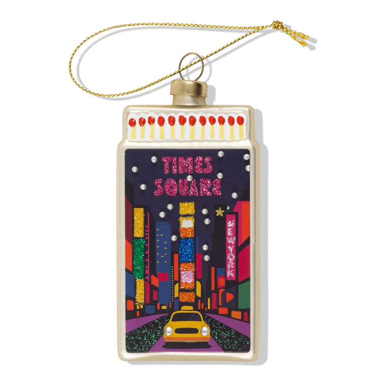 Times Square Matchbook Ornament - Furbish Studio