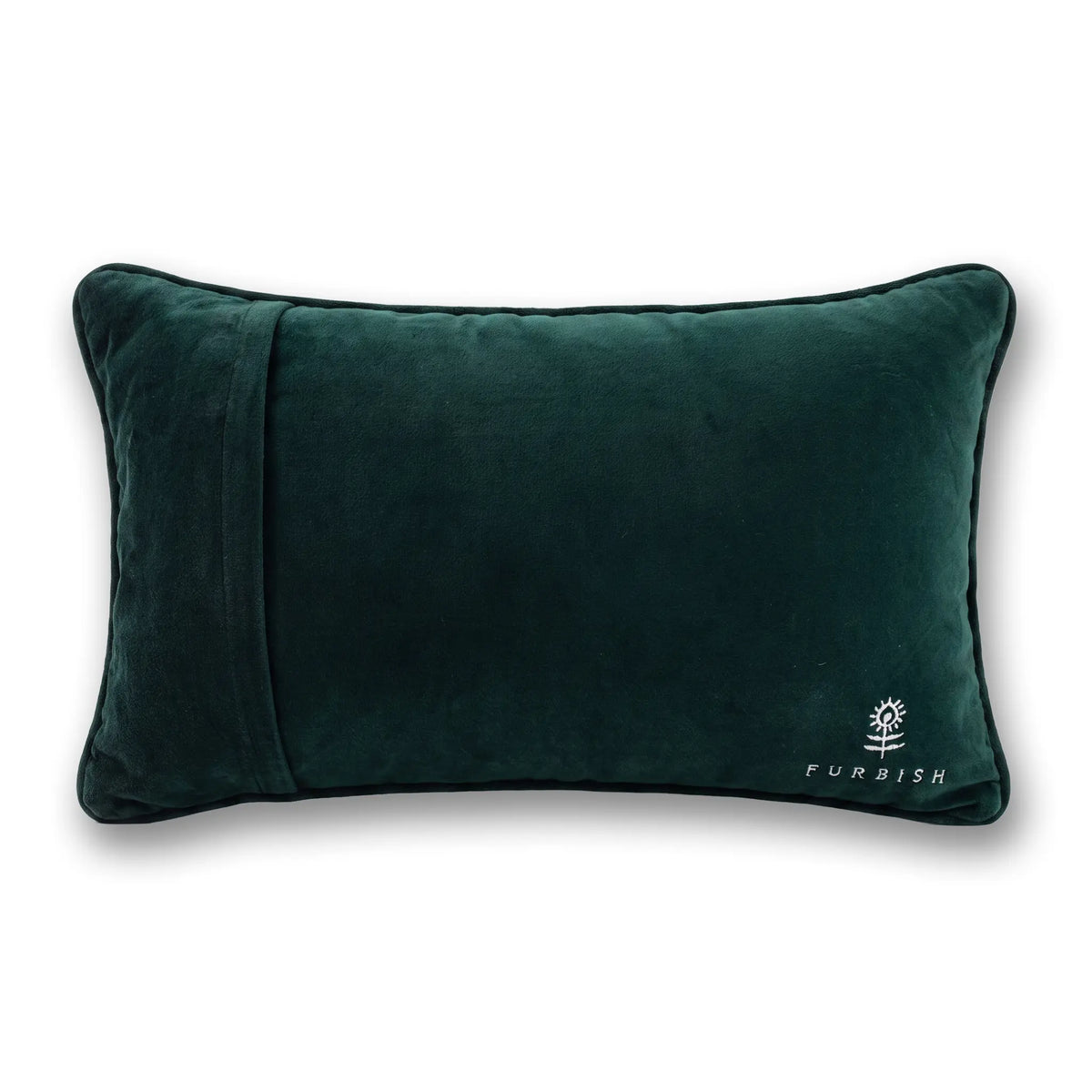 Tinsel in a Tangle Needlepoint Pillow - Furbish Studio