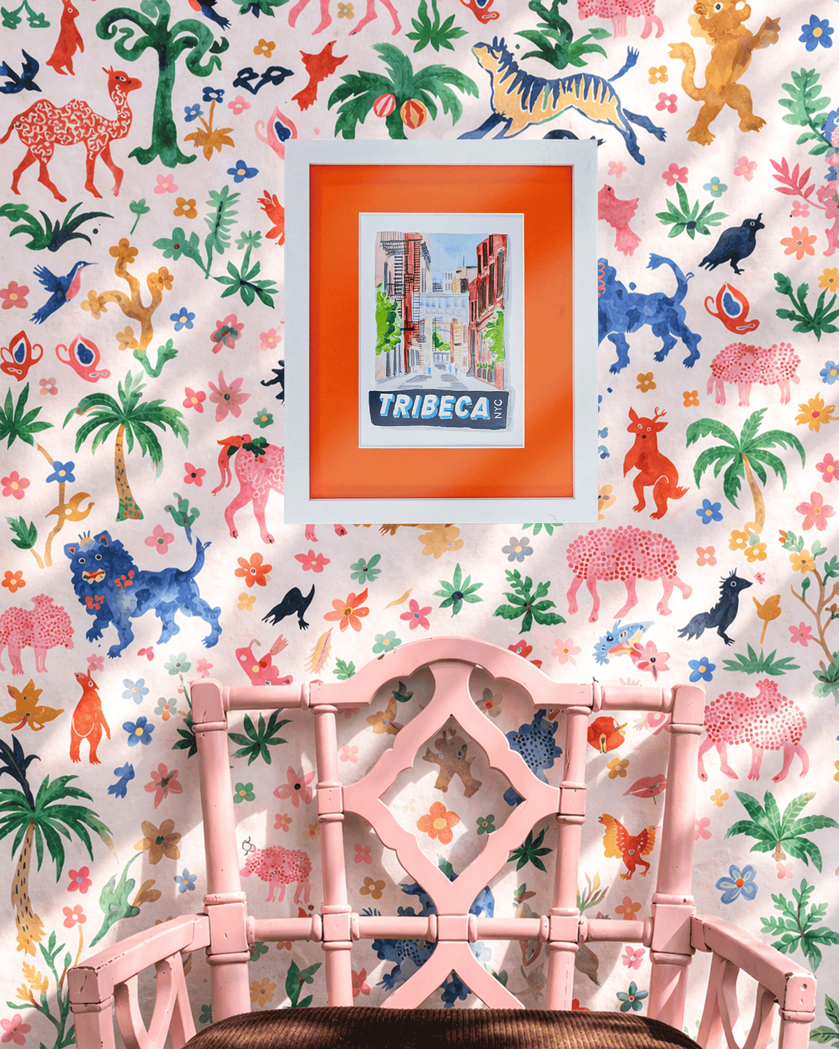Tribeca NYC Matchbook Art Print - Furbish Studio