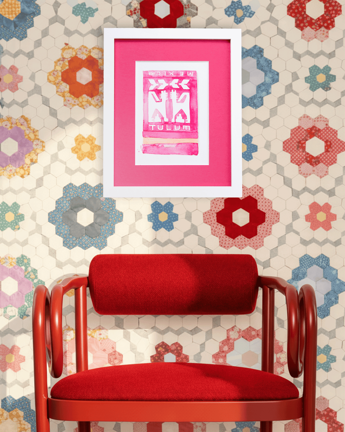 Tulum Matchbook Art Print - Furbish Studio