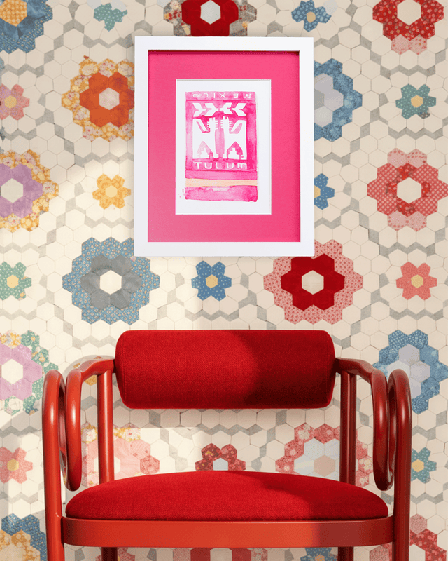 Tulum Matchbook Art Print - Furbish Studio