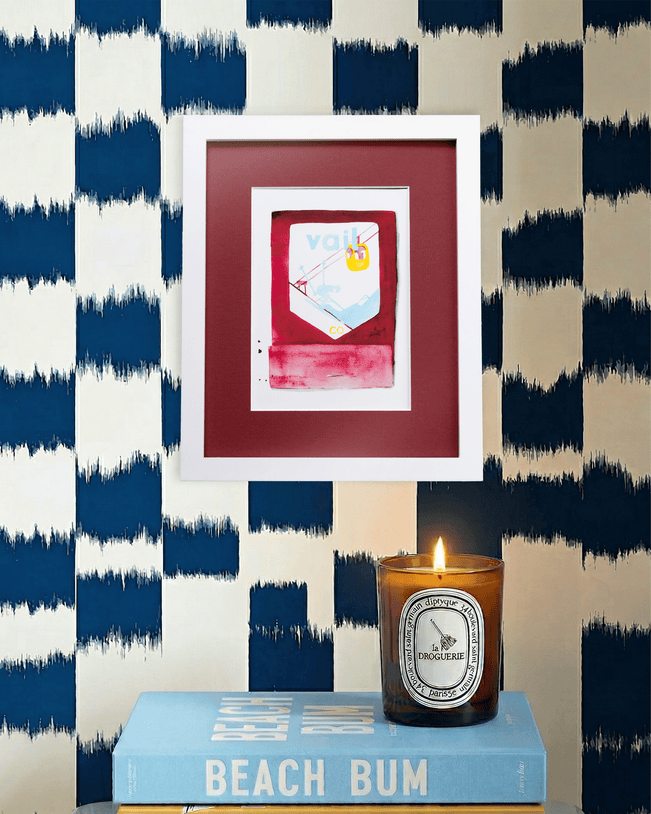 Vail Matchbook Art Print - Furbish Studio