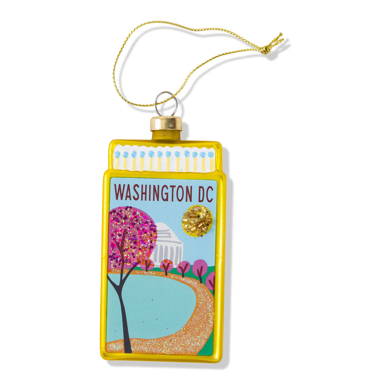 Matchbook Ornament - Washington D.C. - Furbish Studio