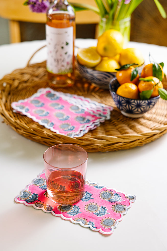 Amelia Cocktail Napkins S/6 - Furbish Studio