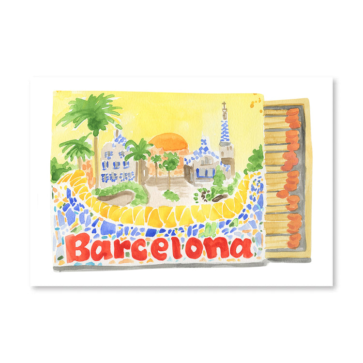 Barcelona Matchbook - Furbish Studio