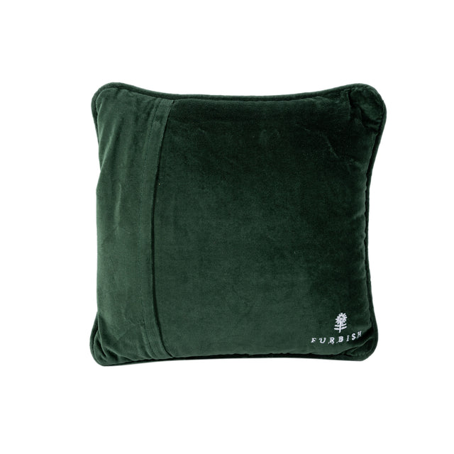 Be Naughty Needlepoint Pillow - Furbish Studio