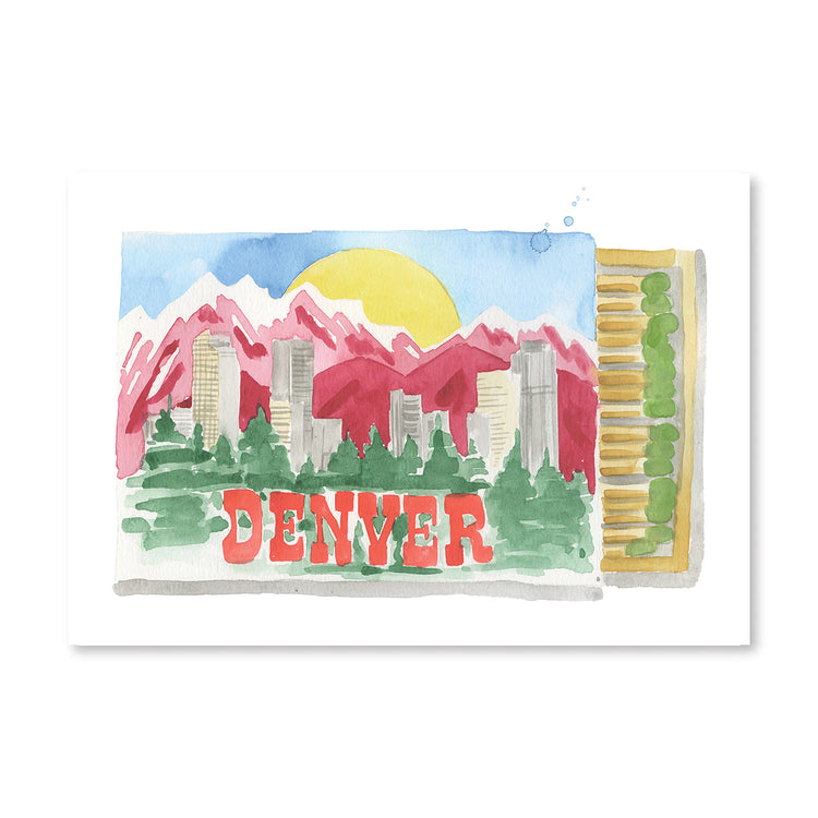 Denver Matchbook - Furbish Studio