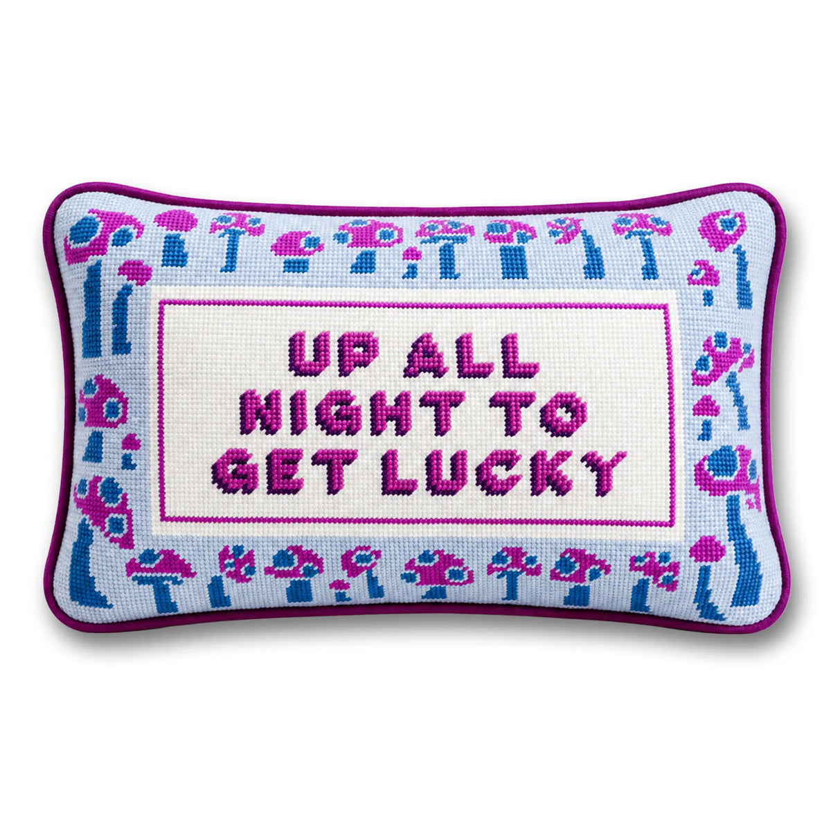 Get Lucky Needlepoint Pillow - Furbish Studio