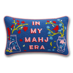 In My Mahj Era Needlepoint Pillow - Furbish Studio