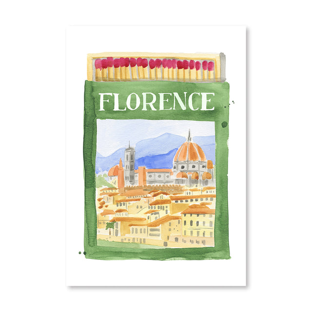 Florence Matchbook - Furbish Studio