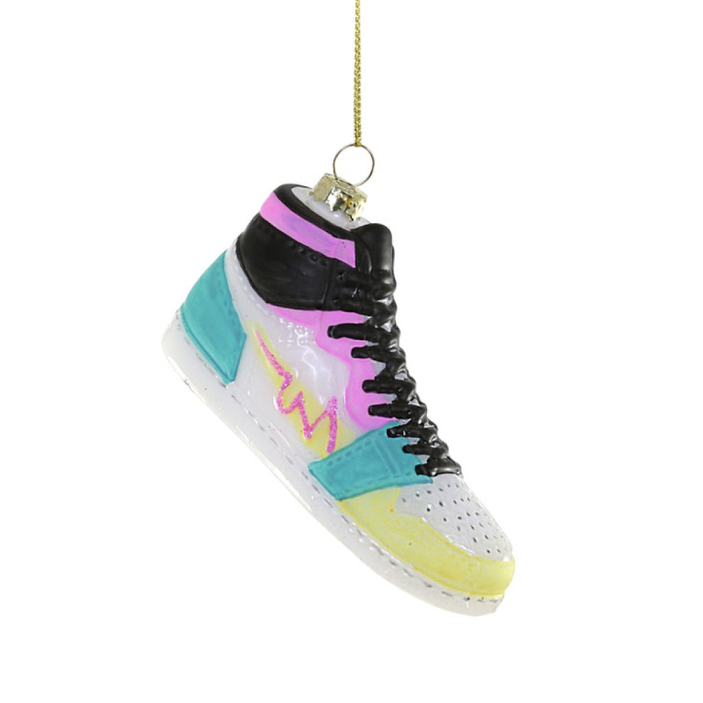 Neon High Tops Sneaker Ornament - Furbish Studio