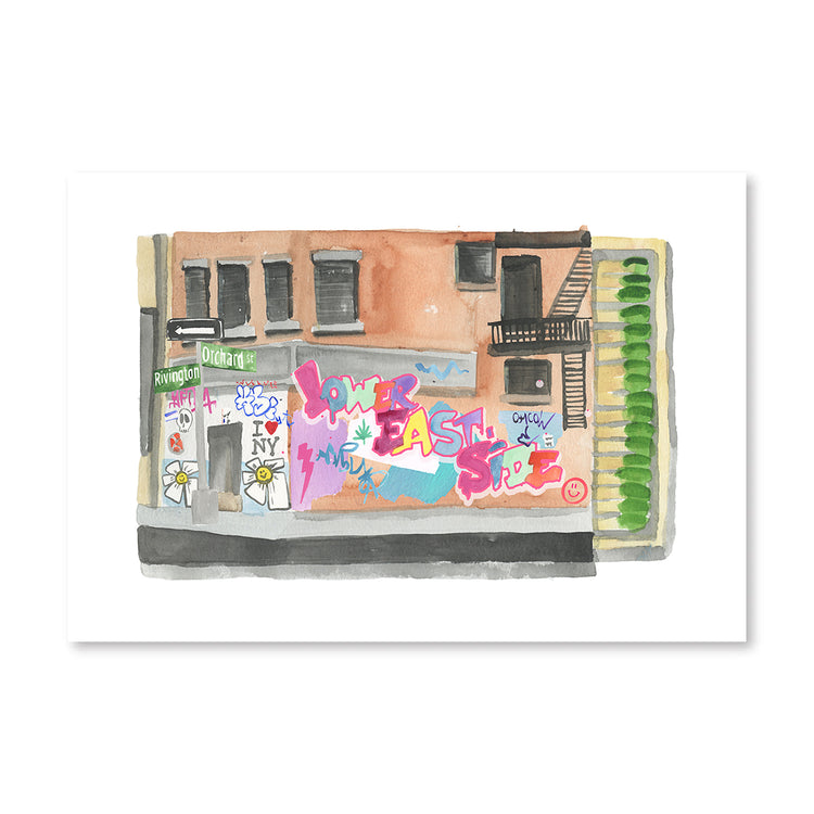 Lower East Side NYC Matchbook - Furbish Studio