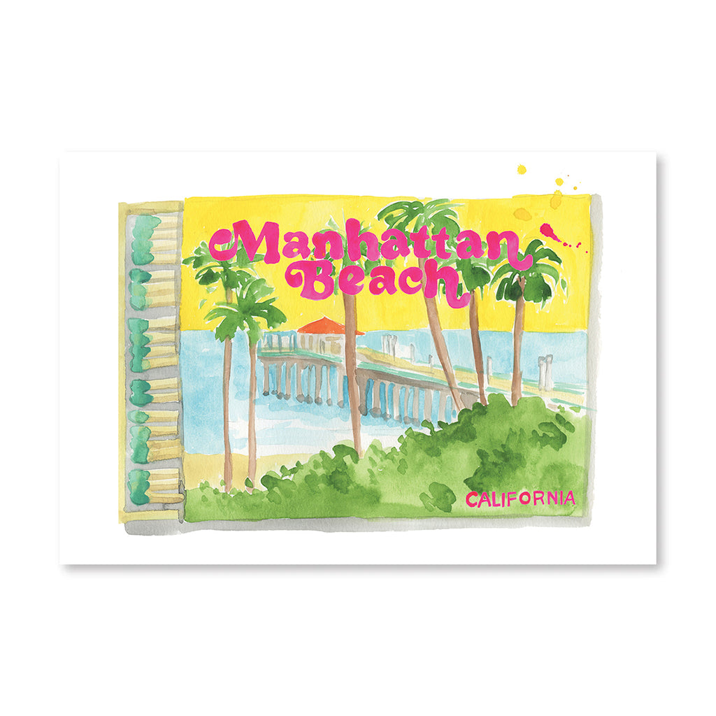 Manhattan Beach Matchbook - Furbish Studio