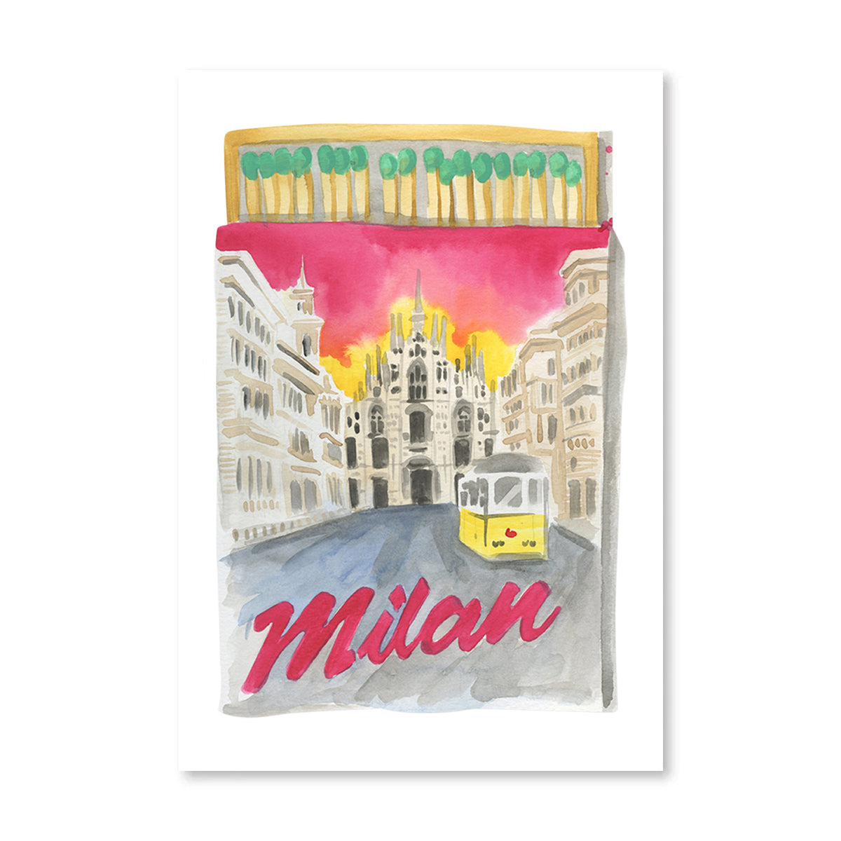 Milan Matchbook - Furbish Studio