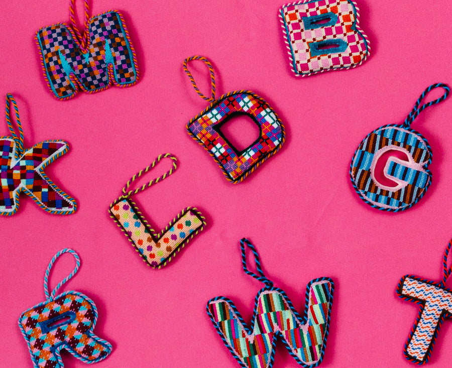 MONOGRAM ORNAMENTS