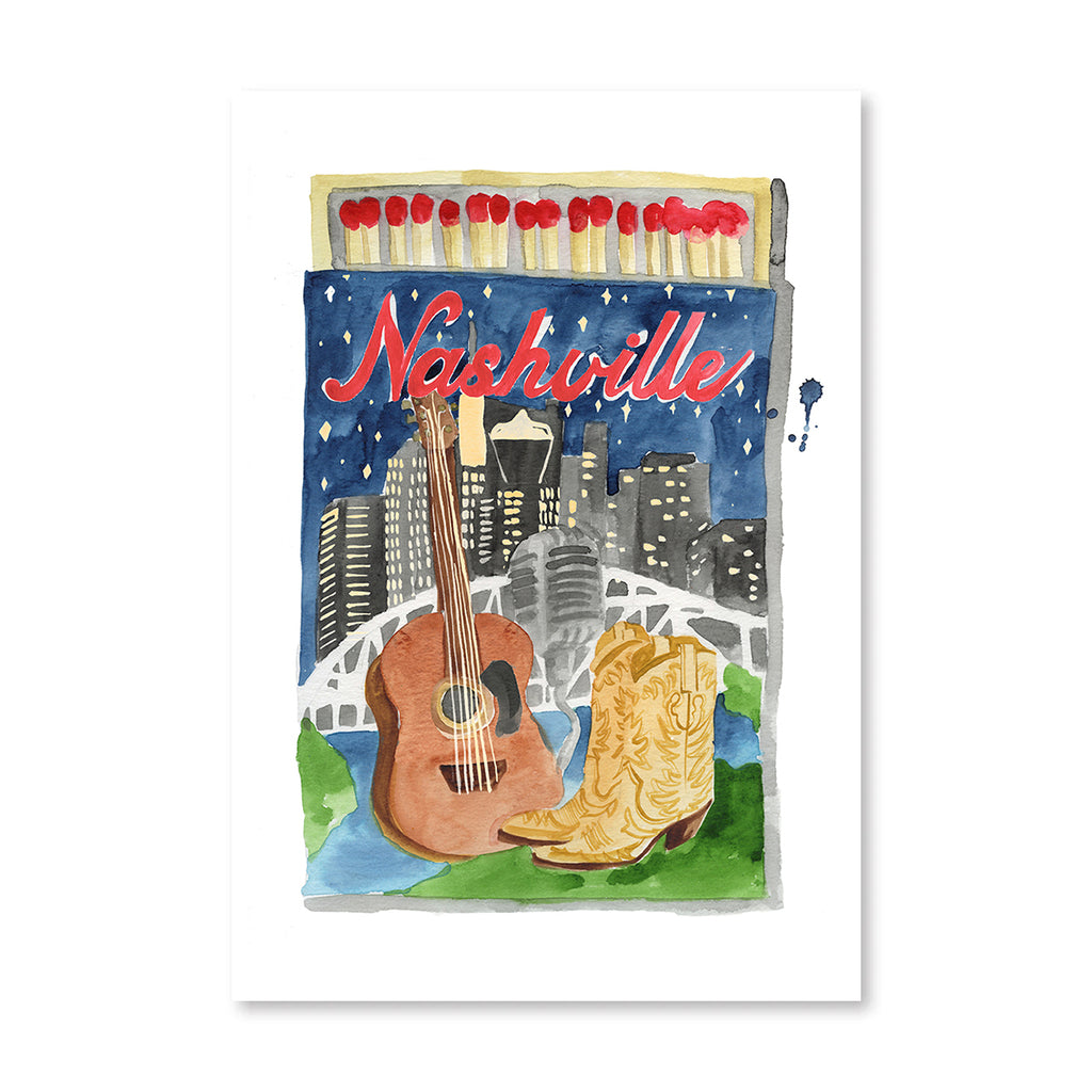 Nashville Matchbook - Furbish Studio