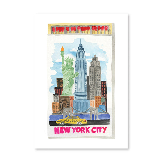 New York City Matchbook - Furbish Studio