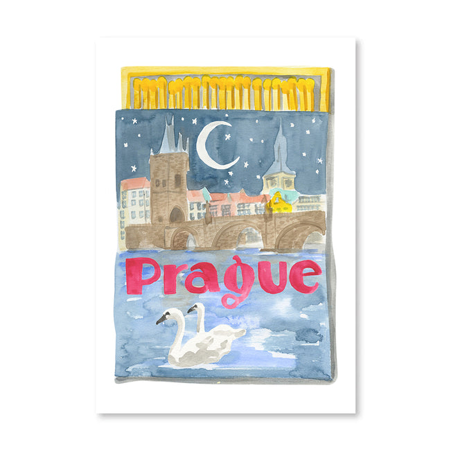 Prague Matchbook - Furbish Studio