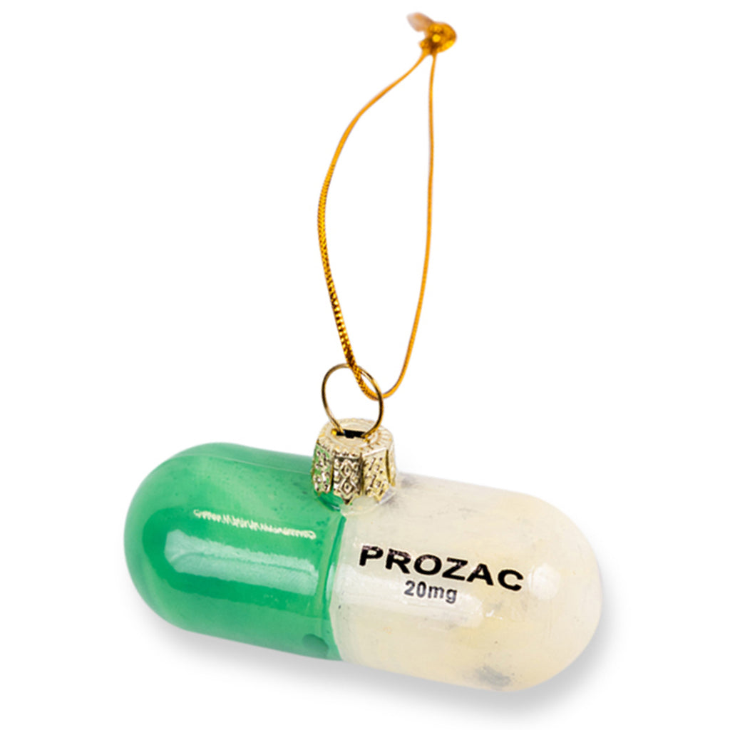 Happy Pill Ornament - Furbish Studio