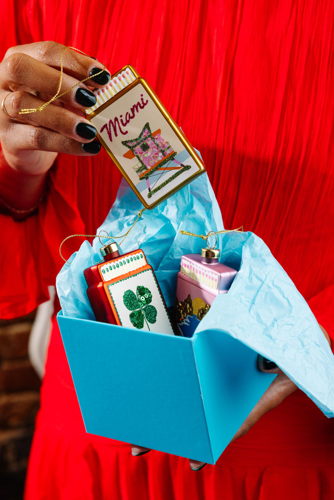 Matchbook Ornament - Miami - Furbish Studio