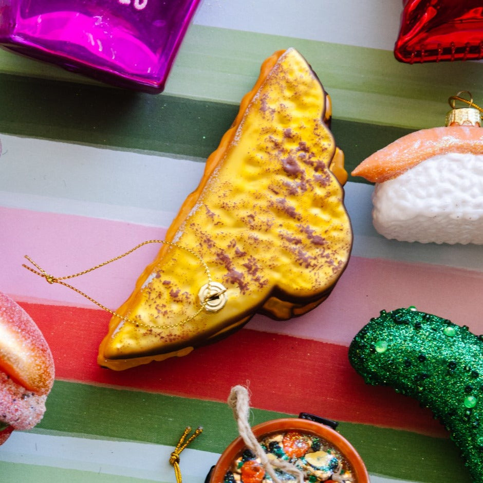 Grilled Cheese Ornament - Furbish Studio