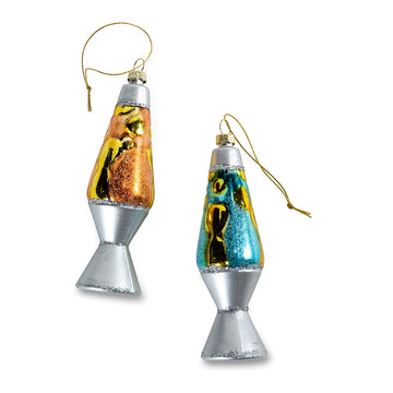 Lava Lamps Ornaments S/2 - Furbish Studio