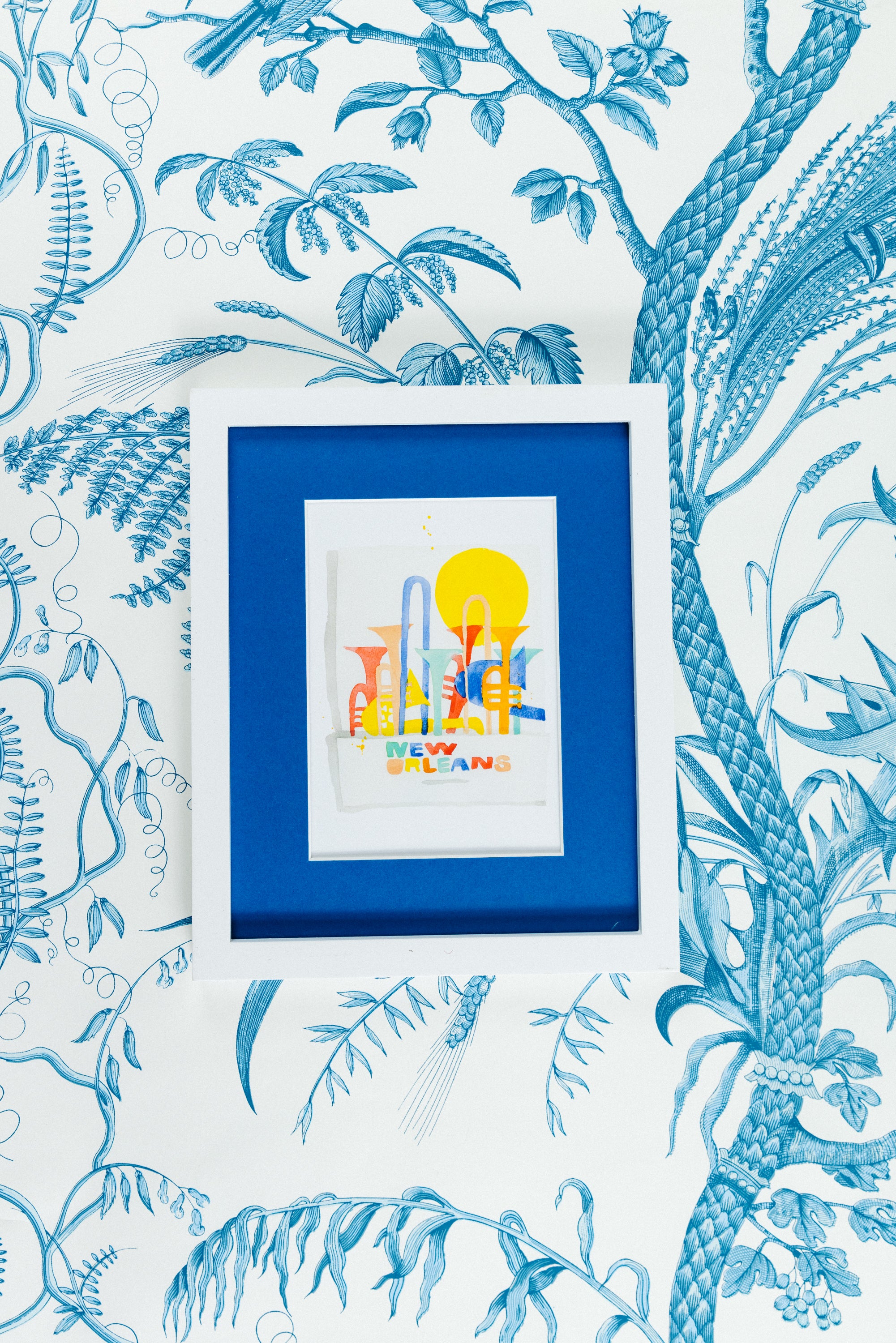 Furbish Studio - New Orleans Matchbook Watercolor Print