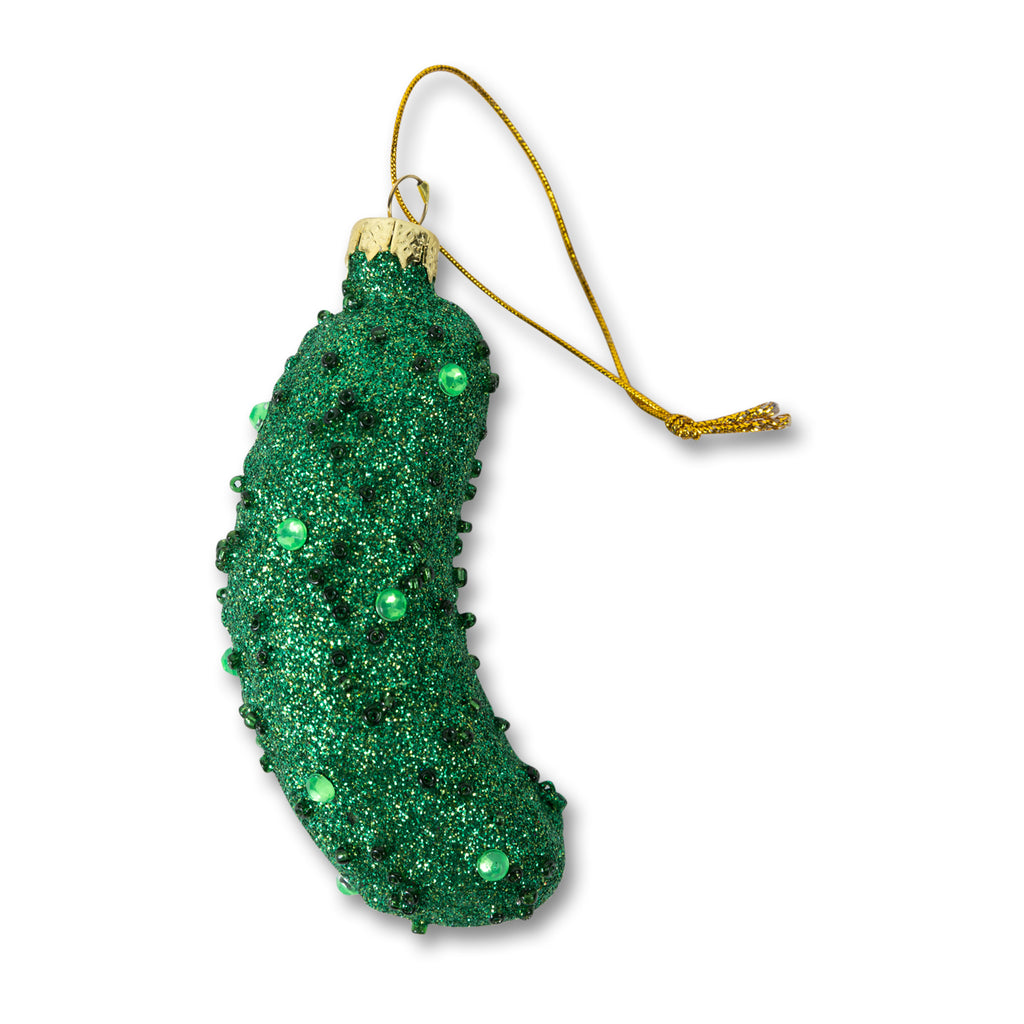 Jeweled Pickled Ornament - Furbish Studio