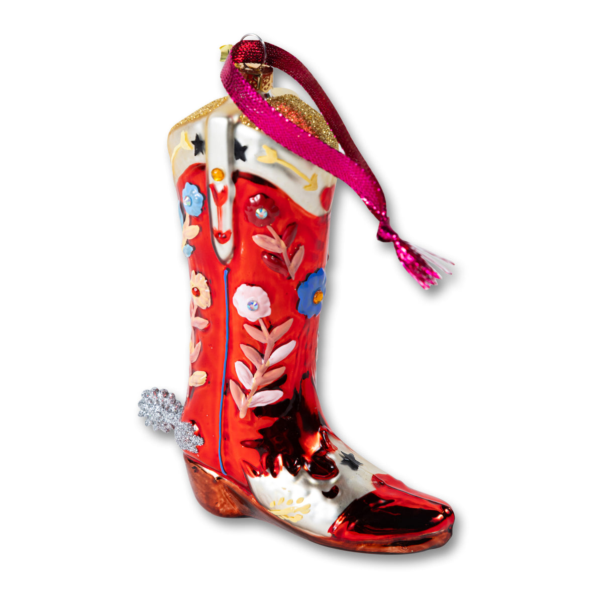 Furbish Studio - Fancy Cowboy Boot Ornament
